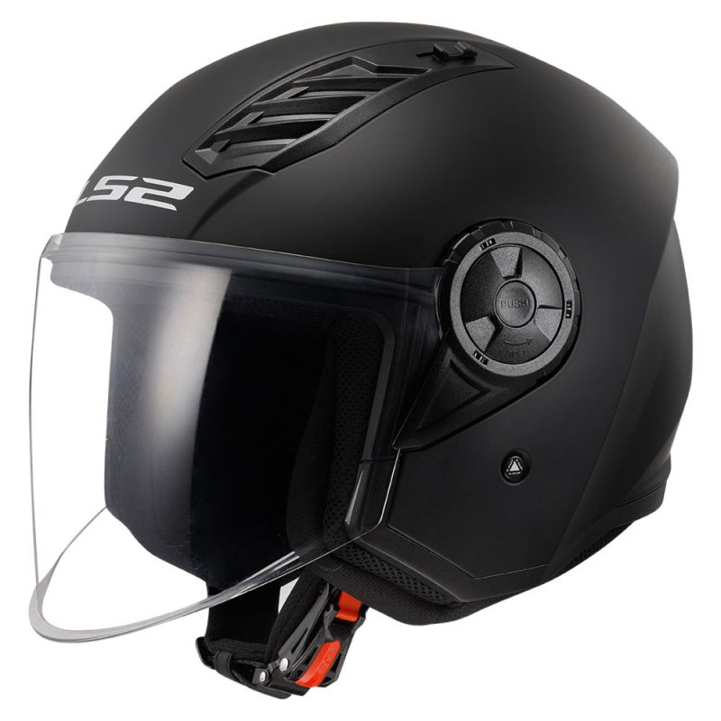 Кацига OF616 AIRFLOW II SOLID MATT BLACK-06 LS2 - Image 1