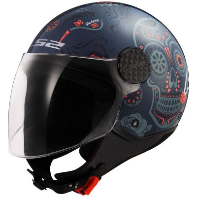 Кацига OF558 SPHERE LUX II MAXCA COBALT ORANGE-06 LS2 - Image 1