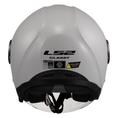 Кацига OF620 CLASSY SOLID PEARL GREY-06 LS2 - Image 4