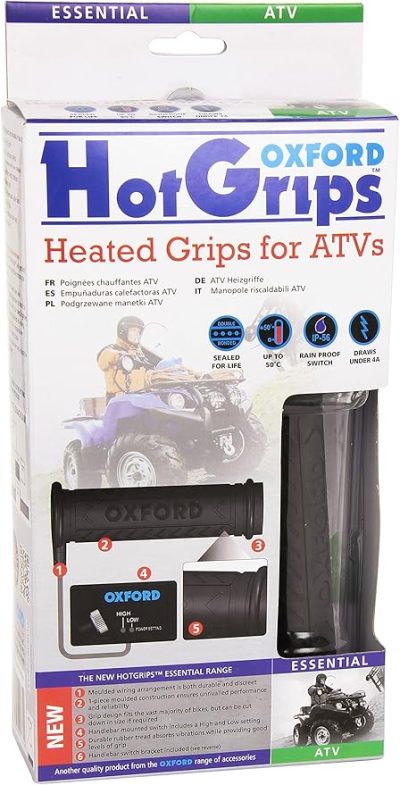 Грипови со греачи за ATV with High/Low switch Oxford - Image 1