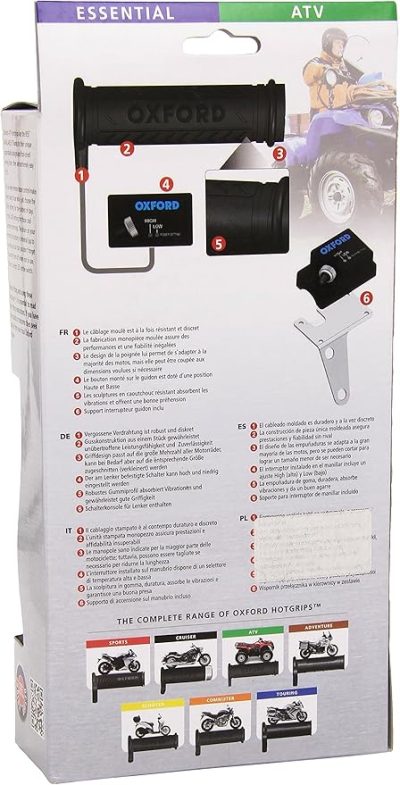 Грипови со греачи за ATV with High/Low switch Oxford - Image 2